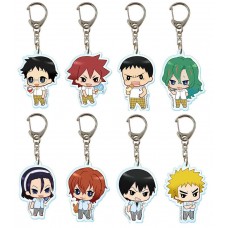 01-97039 Bandai YowaMushi Pedal Grande Road In Summer Capsule Clear Key Chain - 300y