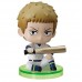 01-97116 Ace of Diamond Baseball Suwarase Team Sitting Mini Figures Capsule Toy 400y - One Random Figure