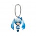 01-11006  vocaloid Hatsune Miku Winter Edition Mini Figure Swing /  Mascot  Key Chain 300y  - One Random