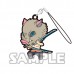 01-16028 Demon Slayer: Kimetsu no Yaiba Capsule Rubber Mascot Strap 300y
