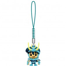 01-16711 Saint Seiya x Panson Works Mini Figure Mascot Netsuke Strap - Dragon Shiryu