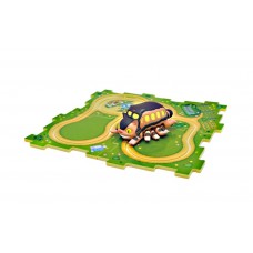 01-34129 My Neighbor Totoro Cat Bus Rail Puzzle Set