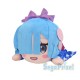 01-37740 RE: Zero Starting Life in A Different World Mega Jumbo Nesoberi Plush Rem Japanese Kimono Style