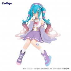 01-40456 Hatsune Miku - Noodle Stopper Figure -Hatsune Miku Love Sailor Purple Color ver.-