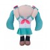 01-53297 Hatsune Miku Nesoberi Series M Plush - Hatsune Miku 16th Anniversary - Smile