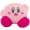02-12457 TOMY Kirby Nuiguru Knit Kirby 6" Plush