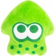 T12749 Club Mocchi Mocch Splatoon 2 Mega Neon Green Squid Plush Stuffed Toy