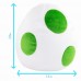 02-12968 Club Mocchi- Mocchi- Super Mario™ Yoshi Egg Mega Plush Toy, 15 inch