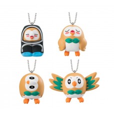 02-18007 Pocket Monster Pokemon  Sun & Moon Satoshi no Mokuroh (Rowlet) Daisuki Figure Mascot Collection 200y