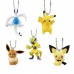 02-27125 Bandai Pokémon the Movie: Everyone's Story Mascot / Swing Keychain  300y