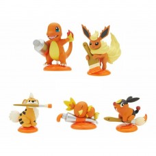 02-30409 Pokemon Kitan Club Palette Orange Mini Figure Collection 300y