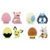 02-88414 Pocket Monster Pokemon Sun & Moon Egg Pot Vol. 2 Character Capsule Figure 300y