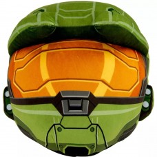 02-12461 TOMY Club Mocchi - Mocchi Large Plush - Master Chief Helmet Mega 12'' Plush
