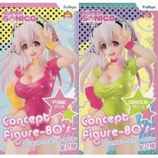 AMU-PRZ9476 Furyu Super Sonico Concept Figure - 80's Retro Pop Style