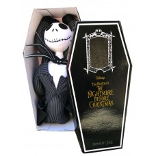 M34160 The Nightmare Before Christmas Jack Skellington Jumbo plush with Coffin Box