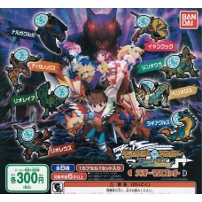 02-13199 Monster Hunter Stories: Ride On Capsule Rubber Mascot 300y