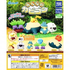 02-88178 Pocket Monster Pokemon Everyone's Snorlax ini Figure Collection Minna no Kabigon 300y