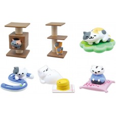 SR-13275 Neko Atsume Kitty Collector (Tsukue no Ue de Neko Atsume) Desktop Figures Pt. 6 300y